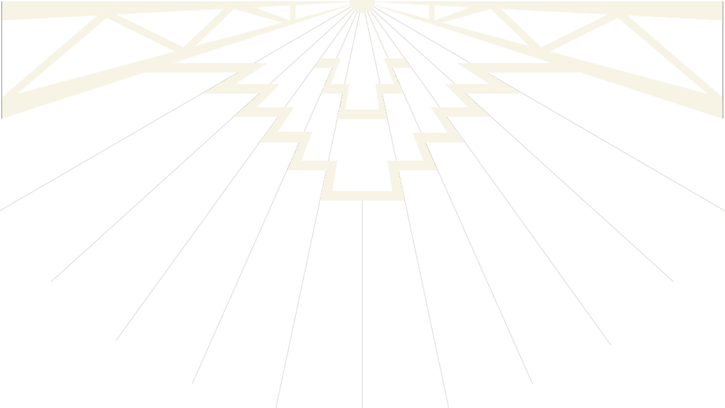 Decorative horizontal pattern in art deco style